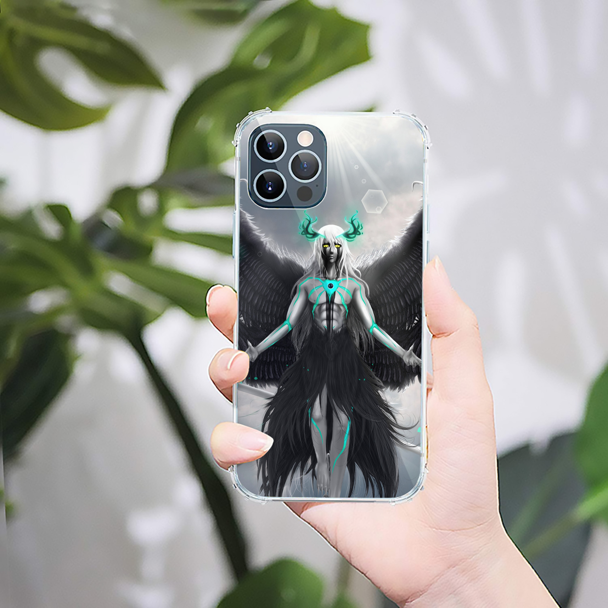 （画像用） ブリーチ BLEACH 【iPhone 12シリーズ対応】透明スマホケース（クリアソフトケース）